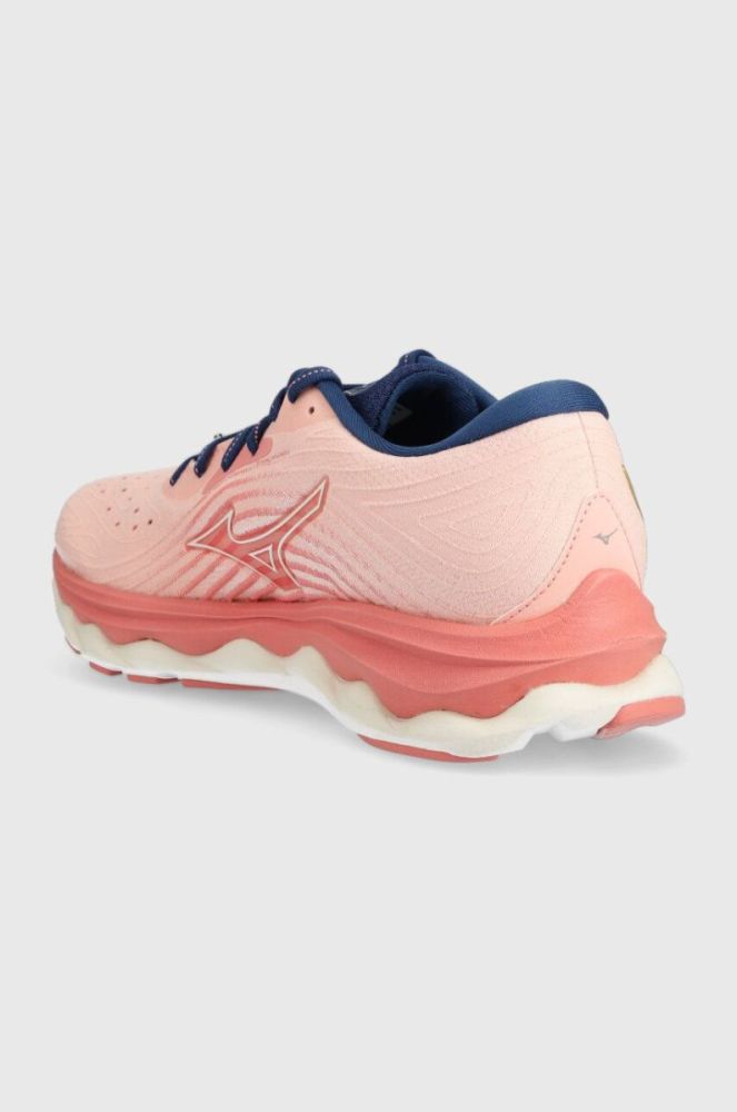 Бігові кросівки Mizuno Wave Sky 6 колір помаранчевий фото 3