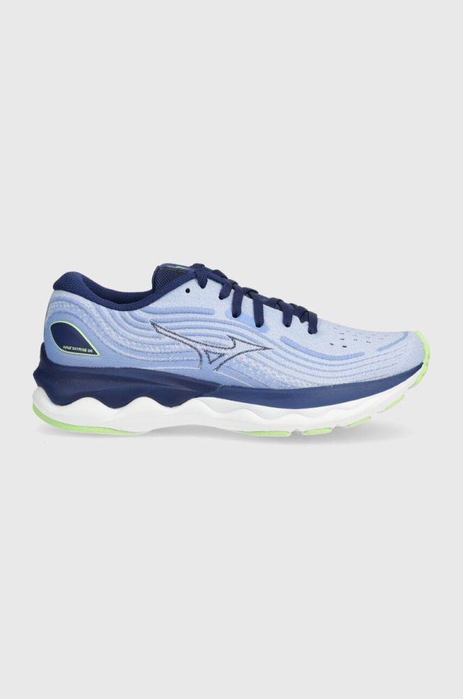 Бігові кросівки Mizuno Wave Skyrise 4 колір фіолетовий