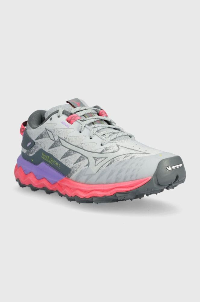 Черевики Mizuno Wave Daichi 7 жіночі колір сірий фото 2