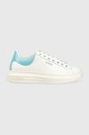 Шкіряні кросівки Guess Vibo колір білий FL5VIB LEA12 Шкіряні кросівки Guess Vibo колір білий FL5VIB LEA12