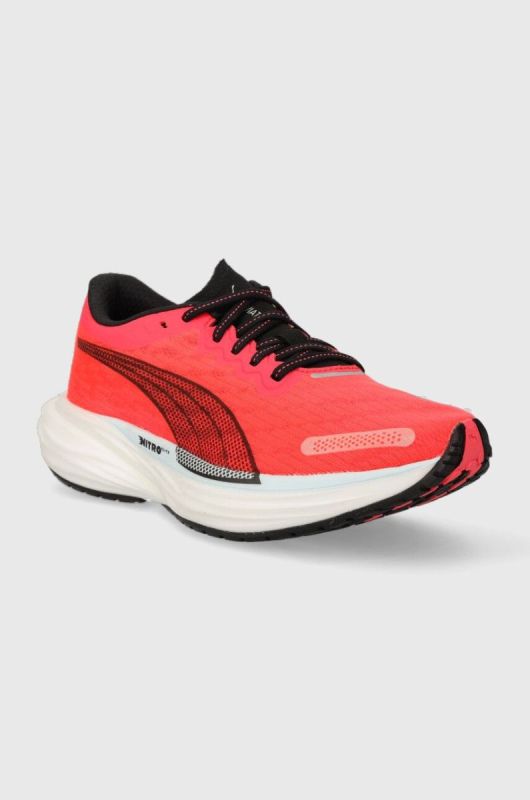 Бігові кросівки Puma Deviate Nitro 2 колір червоний фото 2