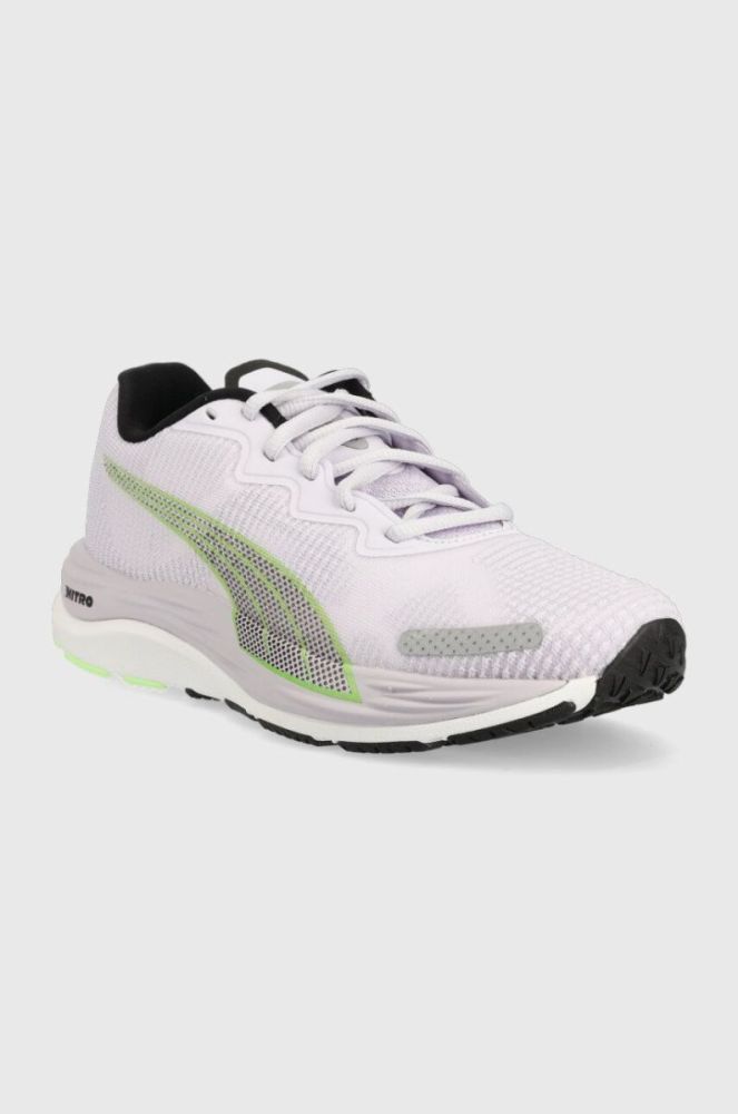 Бігові кросівки Puma Velocity Nitro 2 Fade колір сірий фото 2