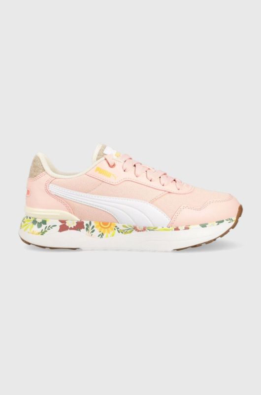 Кросівки Puma R78 Voyage Wild Garden колір рожевий
