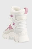 Черевики Guess Haler жіночі колір білий на платформі FL5HLR FAB10 WHITE Черевики Guess Haler жіночі колір білий на платформі FL5HLR FAB10 WHITE