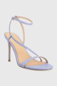 Шкіряні сандалі Guess Kadera колір фіолетовий FL5KAD LEA03 VIOLE