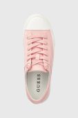 Кеди Guess Pranze жіночі колір рожевий