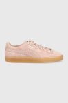 Замшеві кросівки Puma Suede Classic XXI колір рожевий 374915-73 Замшеві кросівки Puma Suede Classic XXI колір рожевий 374915-73