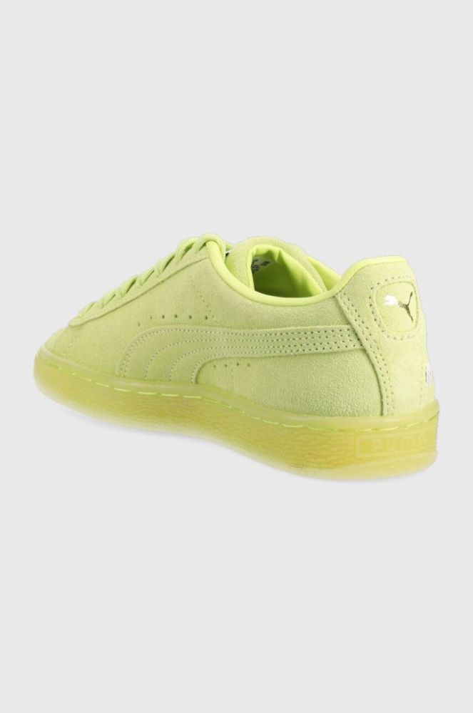 Замшеві кросівки Puma Suede Classic XXI колір зелений 374915-73 (3218001) фото 3