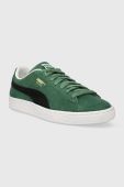 Замшеві кросівки Puma Suede Classic XXI колір зелений 374915-73 (3218188)