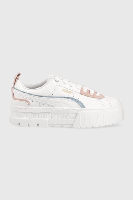 Шкіряні кросівки Puma Mayze UT Wns колір білий 389862-01
