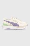 Кросівки Puma Cruise Rider NU Satin Wns колір бежевий Кросівки Puma Cruise Rider NU Satin Wns колір бежевий