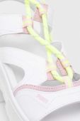 Сандалі Puma Mayze Sandal Laces Pop Wns жіночі колір білий на платформі 390638-01