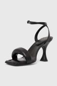Шкіряні сандалі Patrizia Pepe колір чорний 8X0044 L048 K103