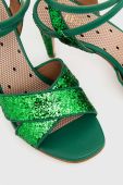 Сандалі Red Valentino колір зелений 2Q2S0H80JPE