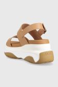 Сандалі Liu Jo JUNE 06 жіночі колір бежевий на платформі BA3051EX014S1800