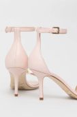 Шкіряні сандалі Elisabetta Franchi колір рожевий (2925955)