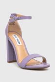 Шкіряні сандалі Steve Madden Carrson колір фіолетовий SM11000008