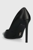 Шкіряні туфлі Steve Madden Vaze колір чорний SM19000016