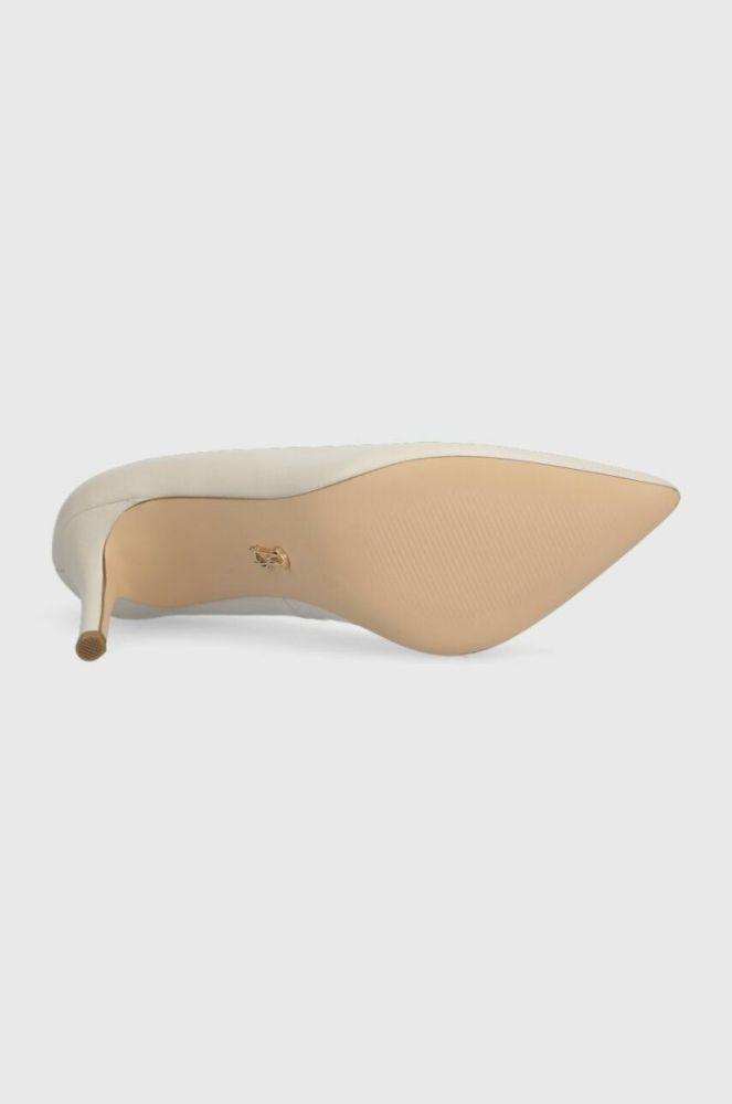Шкіряні туфлі Steve Madden Ladybug колір бежевий SM19000022 (3011030) фото 5