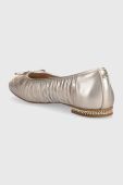 Шкіряні балетки Aldo Eclya колір золотий  13542958.ECLYA