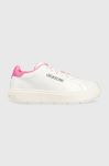 Шкіряні кросівки Love Moschino Sneakerd Bold 40 колір білий JA15374G1G (3100334) Шкіряні кросівки Love Moschino Sneakerd Bold 40 колір білий JA15374G1G (3100334)
