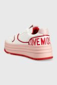 Кросівки Love Moschino Sneakerd Basket 60 колір білий JA15426G1G