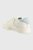 Шкіряні кросівки Reebok Classic Club C 85 колір білий GV6983-CLK/PEA/A