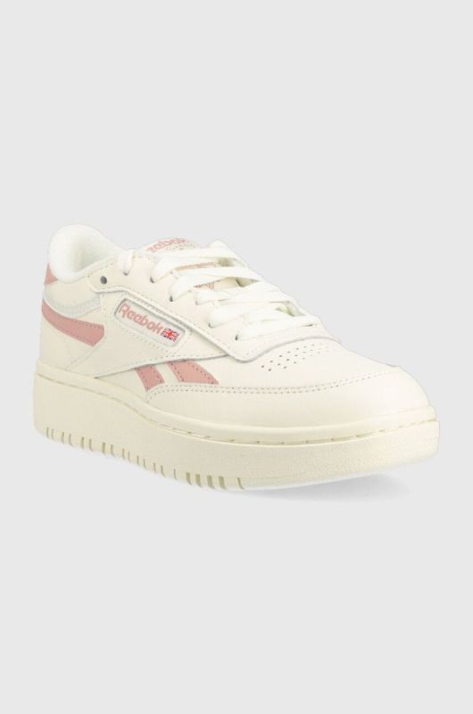 Кросівки Reebok Classic Club C Double Raven колір білий GY4802-CLK/ROS/CK фото 2
