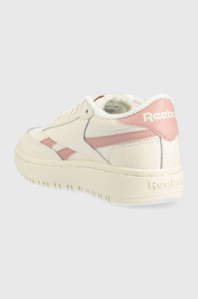Кросівки Reebok Classic Club C Double Raven колір білий GY4802-CLK/ROS/CK фото 3
