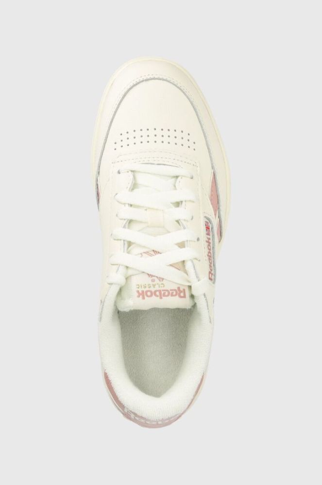 Кросівки Reebok Classic Club C Double Raven колір білий GY4802-CLK/ROS/CK фото 4