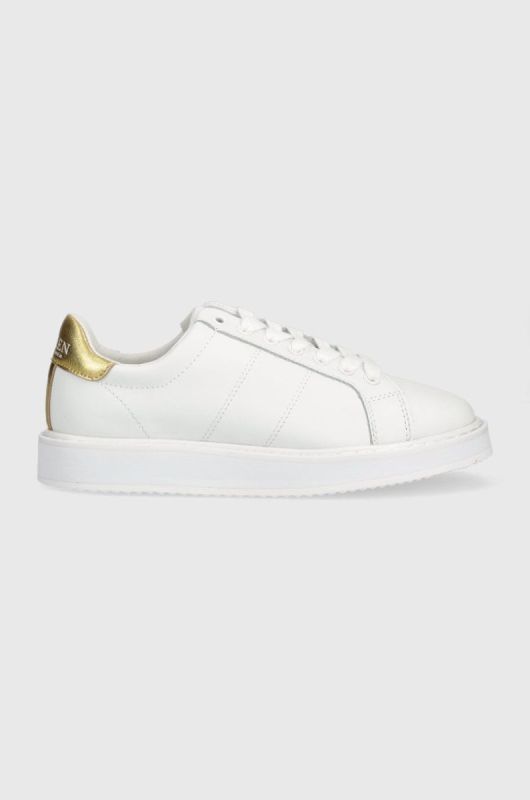 Шкіряні кросівки Lauren Ralph Lauren 802875886002 колір білий 802875886002