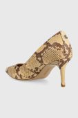 Шкіряні туфлі Lauren Ralph Lauren 802891385001 колір бежевий 802891385001