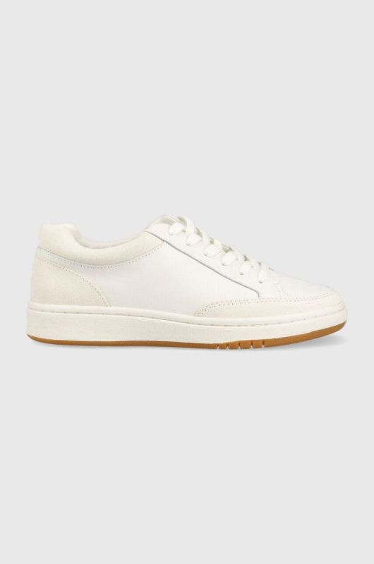 Шкіряні кросівки Lauren Ralph Lauren 802891469001 колір білий 802891469001