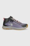 Черевики The North Face Cragstone Mid Waterproof жіночі колір фіолетовий Черевики The North Face Cragstone Mid Waterproof жіночі колір фіолетовий