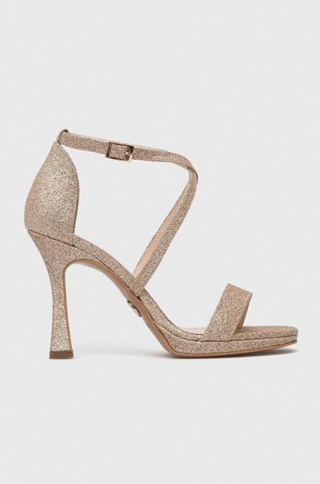 Шкіряні сандалі Baldowski колір золотий (2902344)