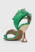 Шкіряні сандалі Baldowski колір зелений