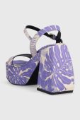 Сандалі Pinko Fantine колір фіолетовий 100655 A0O6 NY0