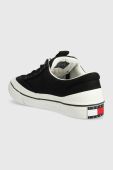 Кеди Tommy Jeans WMNS LONG LACE UP V.CANVAS ESS жіночі колір чорний EN0EN02095