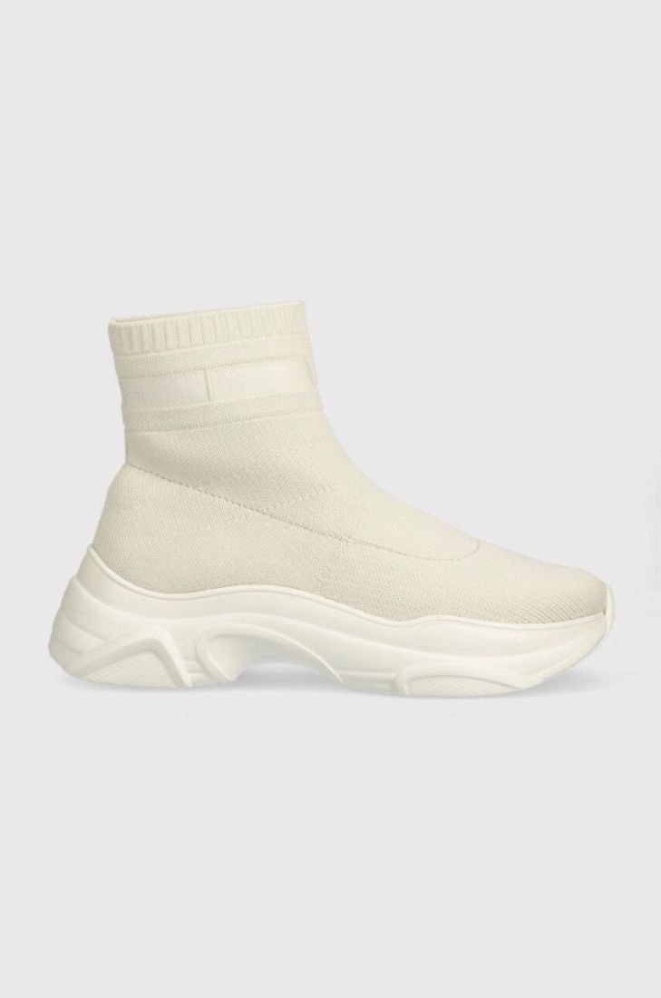 Кросівки Tommy Jeans SOCK BOOT MONOCOLOR колір бежевий