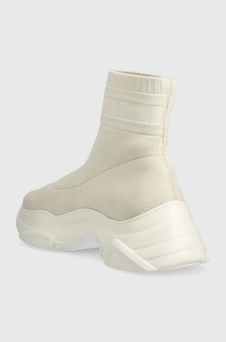Кросівки Tommy Jeans SOCK BOOT MONOCOLOR колір бежевий