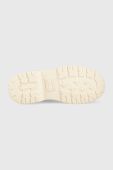 Кеди Tommy Jeans LACE UP FESTIV BOOTS жіночі колір бежевий  EN0EN02133