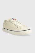 Кеди Tommy Jeans LOW CUT TJ SNEAKER жіночі колір бежевий EN0EN02228