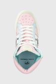 Шкіряні кросівки Chiara Ferragni CF3113_112 колір рожевий CF1 HIGH