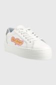 Шкіряні кросівки Chiara Ferragni CF3121_064 колір білий CF TENNIS LOW