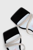 Сандалі Chiara Ferragni CF3136_001 колір чорний CF STAR HEEL 100