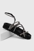 Сандалі Chiara Ferragni CF3148_001 жіночі колір чорний CF CABLE SANDAL
