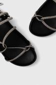 Сандалі Chiara Ferragni CF3148_001 жіночі колір чорний CF CABLE SANDAL