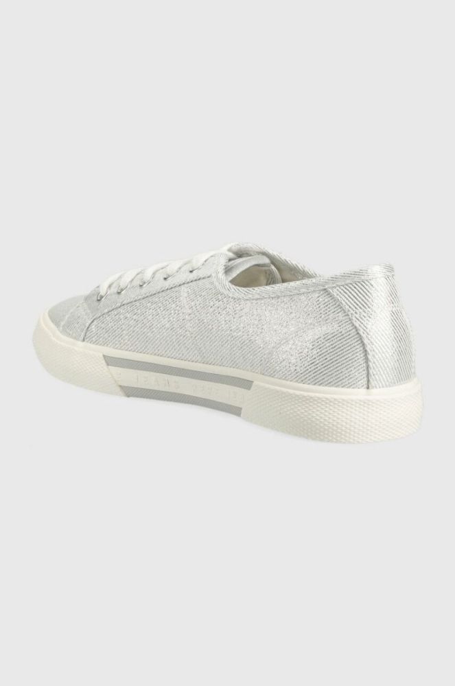 Кеди Pepe Jeans BRADY жіночі колір срібний PLS31439 фото 3