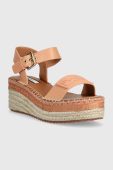 Сандалі Pepe Jeans WITNEY жіночі колір помаранчевий на платформі