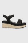 Сандалі Pepe Jeans WITNEY жіночі колір чорний на платформі Сандалі Pepe Jeans WITNEY жіночі колір чорний на платформі